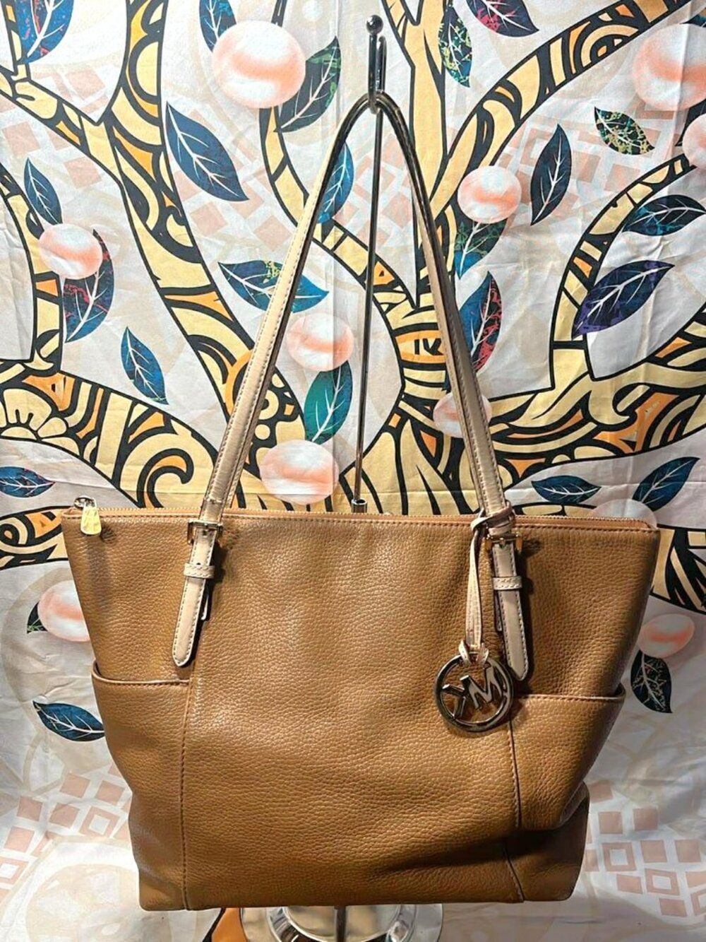 Michael Kors Acorn Pebbled Leather Tote